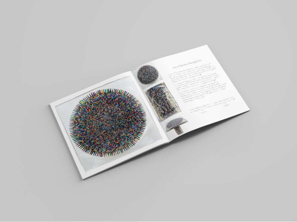 LK Arts Unfurled Paper book spread mockup