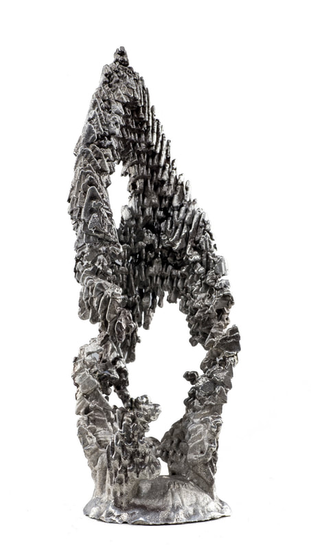 LK Arts skeletal metal sculpture