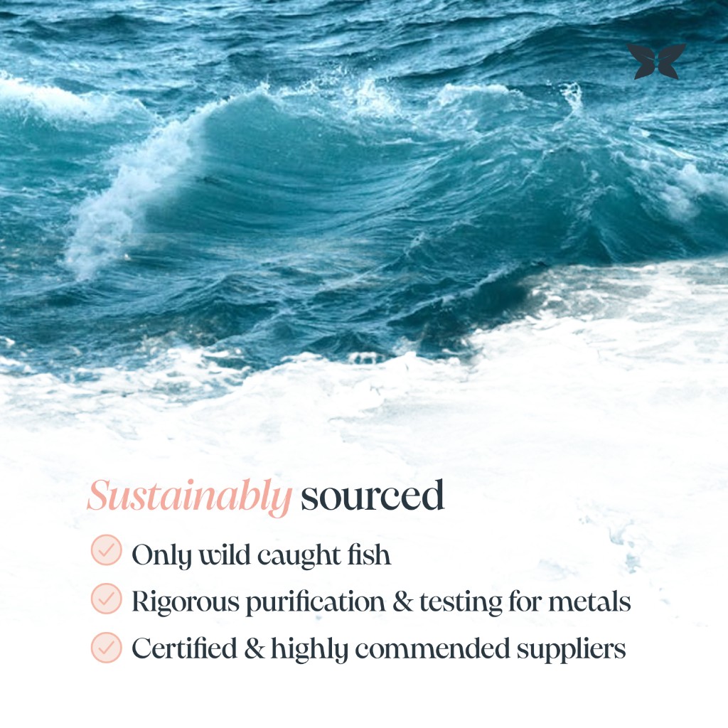 Amazon PDP PT06 — sustainably sourced wild-caught omega-3 storyline